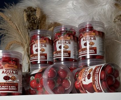 AGUAJE 100% MACA GUMMY , MAX STRENGTH